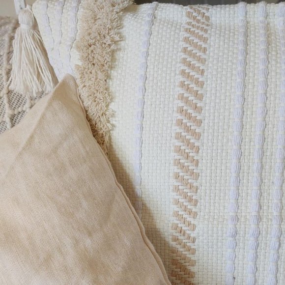 Boho Throw Pillow Cover Decorative Farmhouse Case Bohemian Cottage Decor 12x20 - Picture 6 of 15